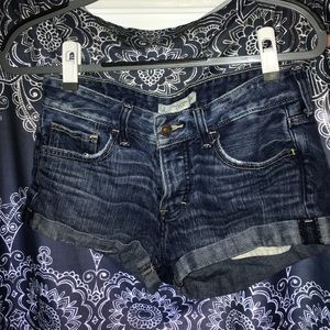 Abercrombie medium wash shorts